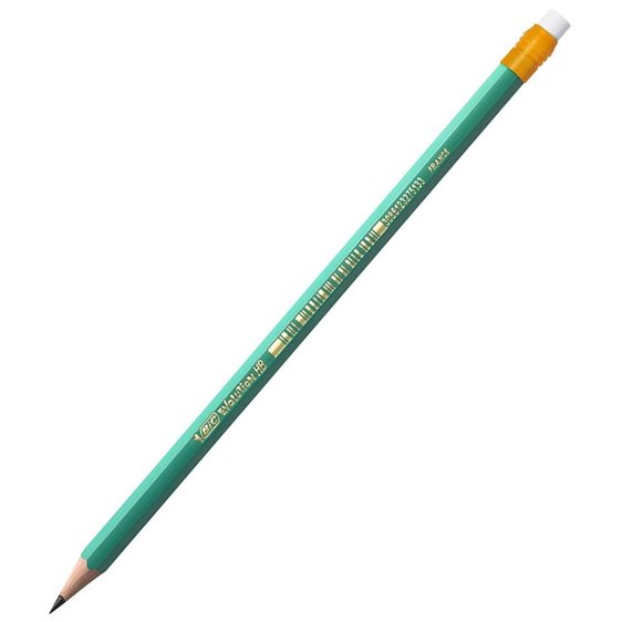 ΜΟΛΥΒΙ ΜΕ ΓΟΜΑ BIC EVOLUTION HB