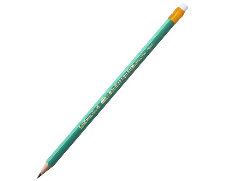 ΜΟΛΥΒΙ ΜΕ ΓΟΜΑ BIC EVOLUTION HB