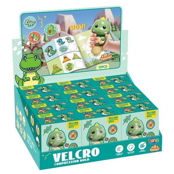 Stickers με Σφραγίδα Σετ 100τμχ Dino10x6x11.8cm 000623003