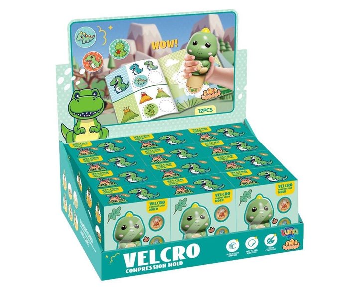 Stickers με Σφραγίδα Σετ 100τμχ Dino10x6x11.8cm 000623003