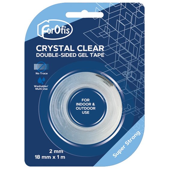 Σελοτειπ Διπλής Όψεως Forofis Gel 18mm x2m