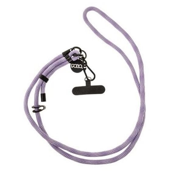 Κορδόνι Polo Λαιμού για Κινητό 927001-4700 Μωβ