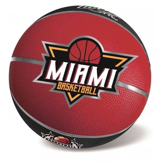 Μπάλα Basket Red Black S.7