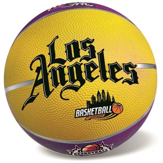 Μπάλα Basket Purple Yellow S.7