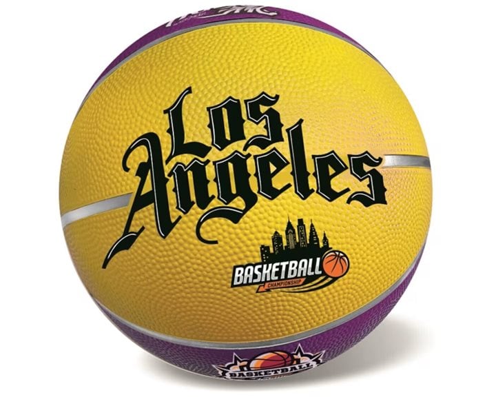 Μπάλα Basket Purple Yellow S.7
