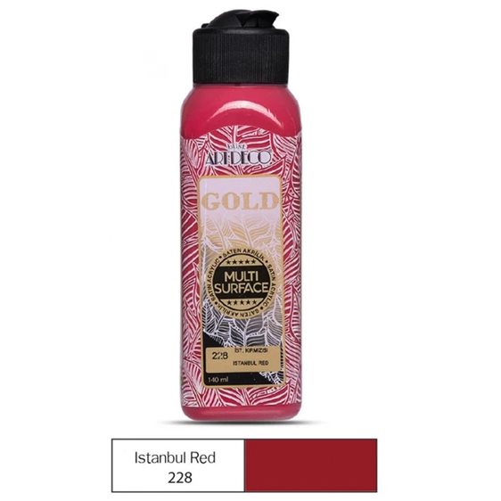 Ακρυλικό Χρώμα Artdeco 140ml Surface Red 228