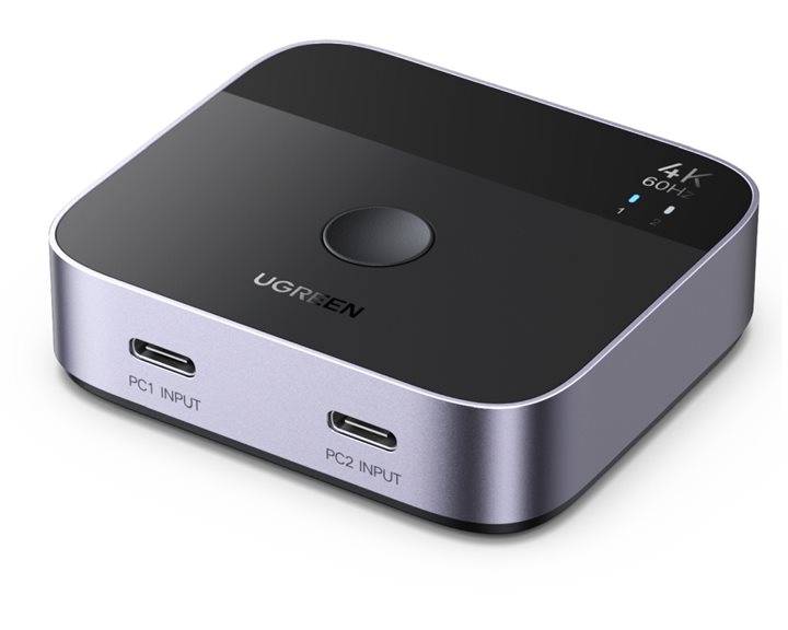 USB-C Switch 2 θέσεων 4K/60Hz UGREEN AW502 55451