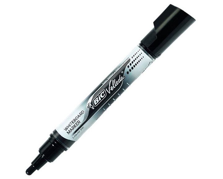 Μαρκαδόρος Πίνακα Bic Velleda Μαύρο  5mm