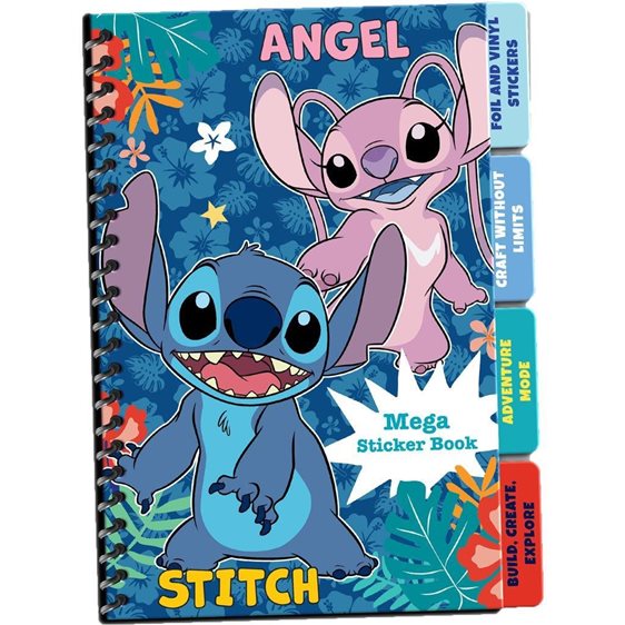 Αυτοκόλλητα Album και Stickers 13.2χ20.3εκ. Lilo & Stitch 000564653