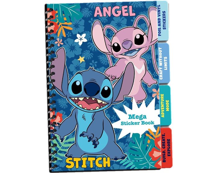 Αυτοκόλλητα Album και Stickers 13.2χ20.3εκ. Lilo & Stitch 000564653