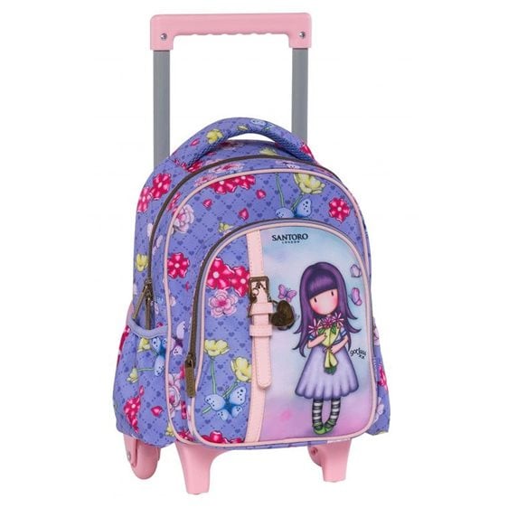 Σακίδιο Trolley Νηπιαγωγείου Gorjuss  2θέσεων Lilac 227243