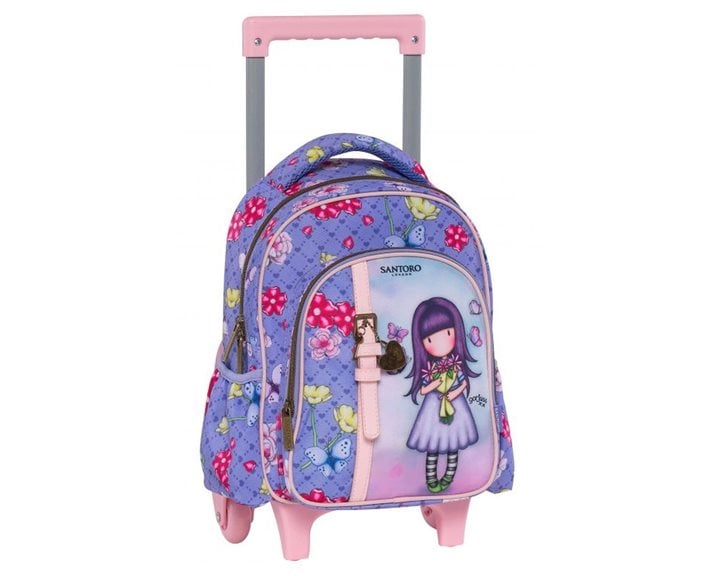 Σακίδιο Trolley Νηπιαγωγείου Gorjuss  2θέσεων Lilac 227243