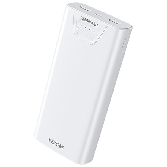 Power Bank 20000mAh 12W WK WP-121 2 Θέσεων Μαύρο