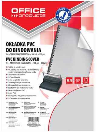 Ζελατίνα Βιβλιοδεσίας Office Α4 200mic (100τ)