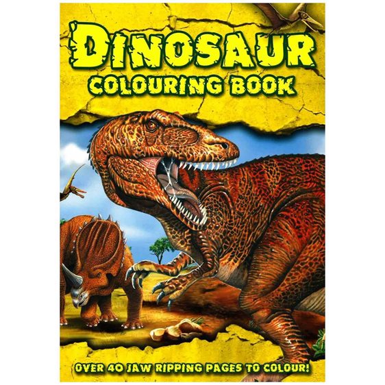 ALLIGATOR - Dinosaur Colouring Book 32 ΣΕΛΙΔΕΣ 1977DICB