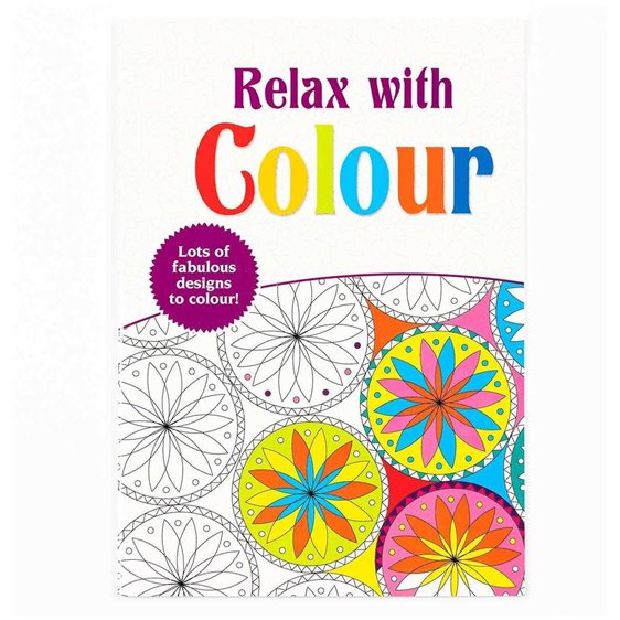 Alligator Relax with Colour for Adults Colouring Book , 2898CARE