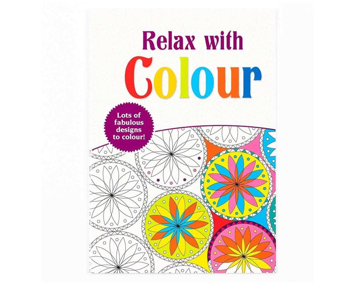 Alligator Relax with Colour for Adults Colouring Book , 2898CARE