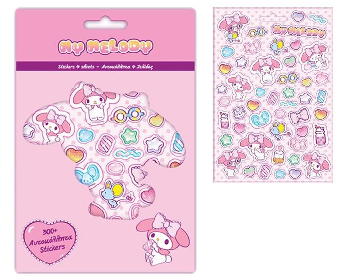 Αυτοκόλλητα Μπλοκ 300τμχ 14.5χ21.5 My Melody 000490203
