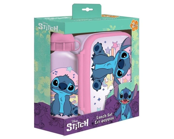 Φαγητοδοχείο Παγούρι Ανοξείδωτο σετ Lilo & Stitch 000564929