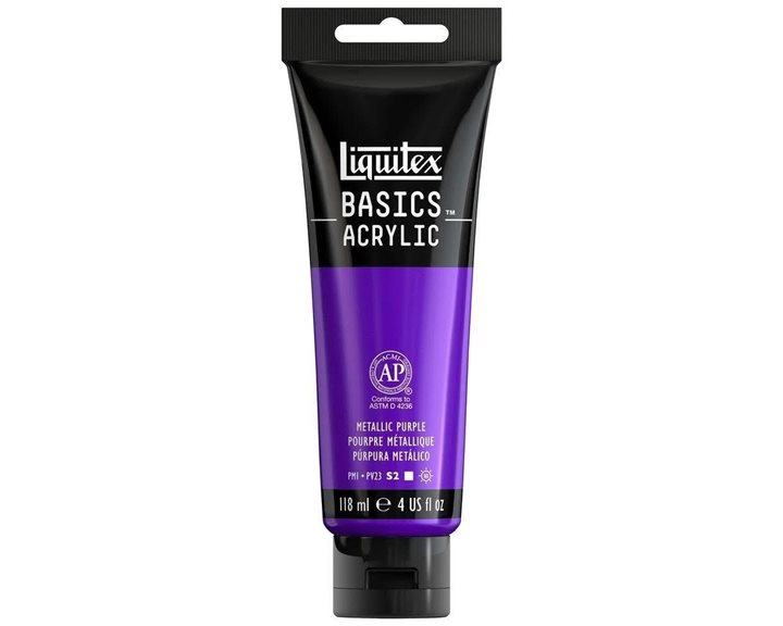 Liquitex 118 Ml Basics 340 Metallic Purplr