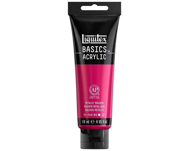 Liquitex 118 Ml Basics 342 Metallic Magenta