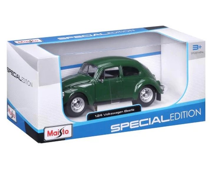 Maisto Special Edition 1:24 Volkswagen Beetle Green