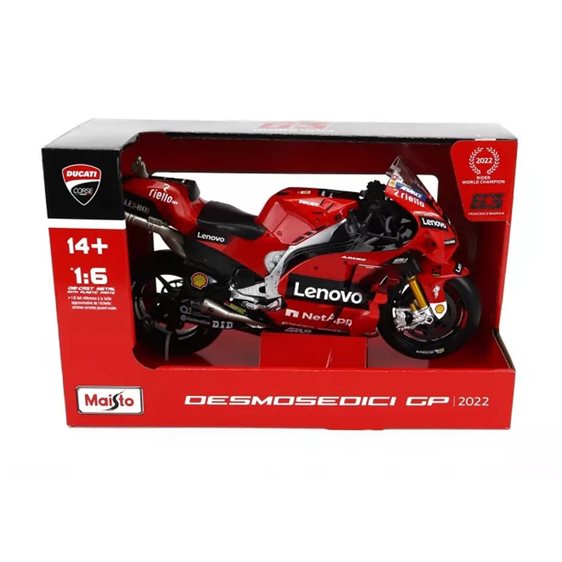 Maisto Ducati Lenovo Team 2022 1/6