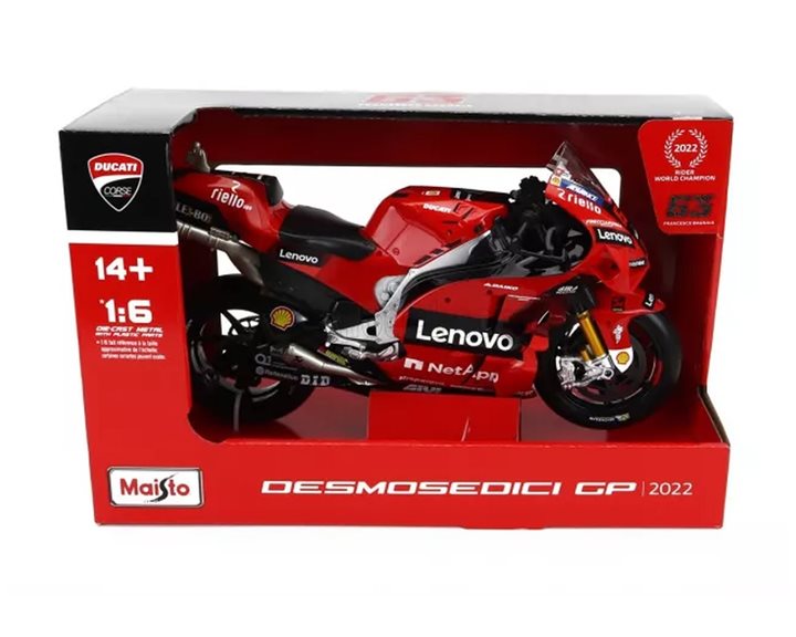 Maisto Ducati Lenovo Team 2022 1/6