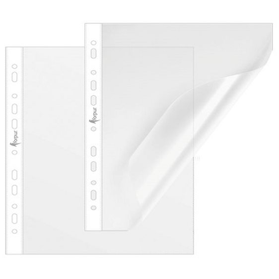 Ζελατίνες Forpus Α4 με Τρύπες 80m Glass Clear 20 τμχ