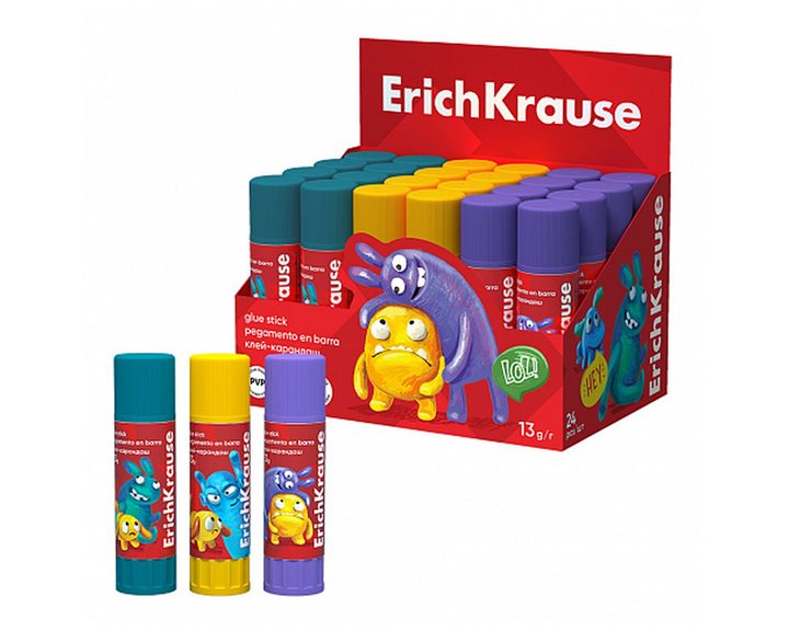 Κόλλα Stick Erichkrause 13gr Jolly Friends 60910