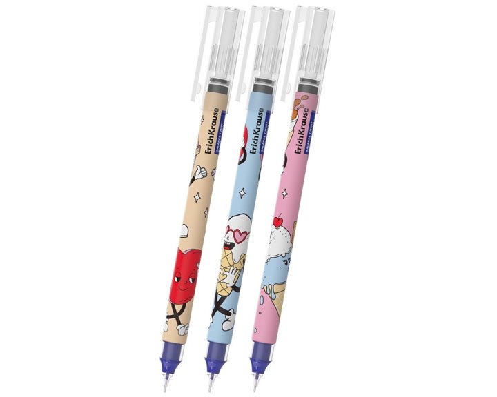Στυλό ErichKrause Rollerball Balance Stick Yammy 0.5mm Blue 63151