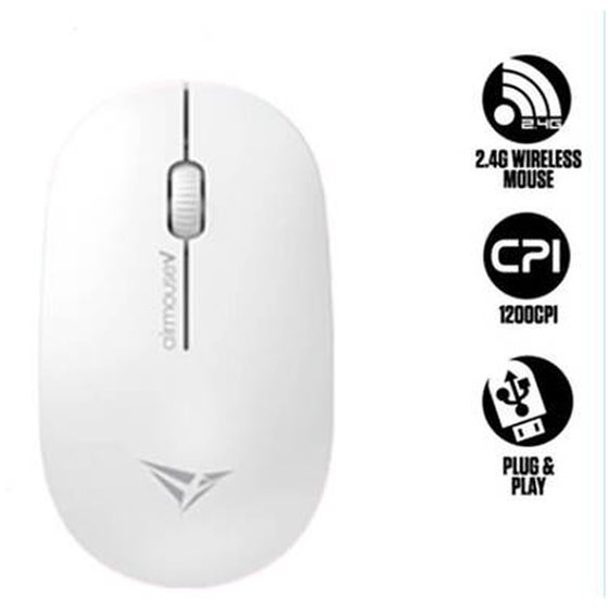 ALCATROZ WIRELESS MOUSE AIRMOUSE V WHITE 1200DPI