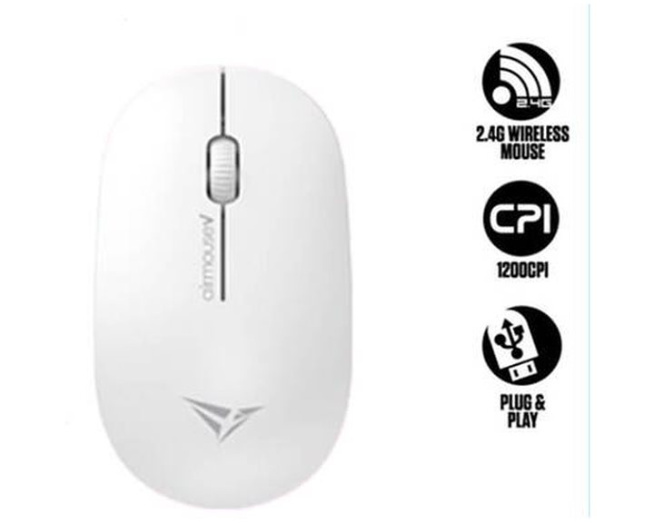ALCATROZ WIRELESS MOUSE AIRMOUSE V WHITE 1200DPI
