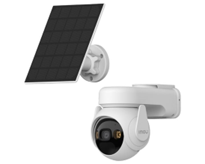 IMOU IP CAMERA CELL PT LITE KIT IPC-K9ECP-3T0WE/FSP12-TYPEC, OUTDOOR, BATTERY 5000mAh, SOLAR PANEL FSP12, 1/2.8'', 3MP CMOS, H.265/H.264, DIGITAL ZOOM, IR 20M, WIFI, IP66, MICRO SD SLOT UP TO 256GB, PTZ, MIC&SPEAKER, 2-WAY TALK, SPOTLIGHT&S