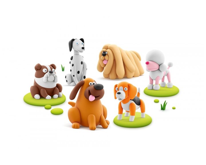Κατασκευές Με Πηλό Hey Clay Dog Buddies  3+ 440079