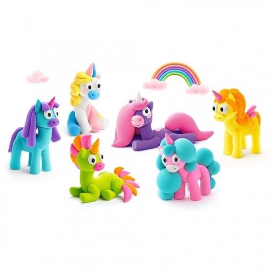 Κατασκευές Με Πηλό Hey Clay Rainbow Unicorns 3+ 440077