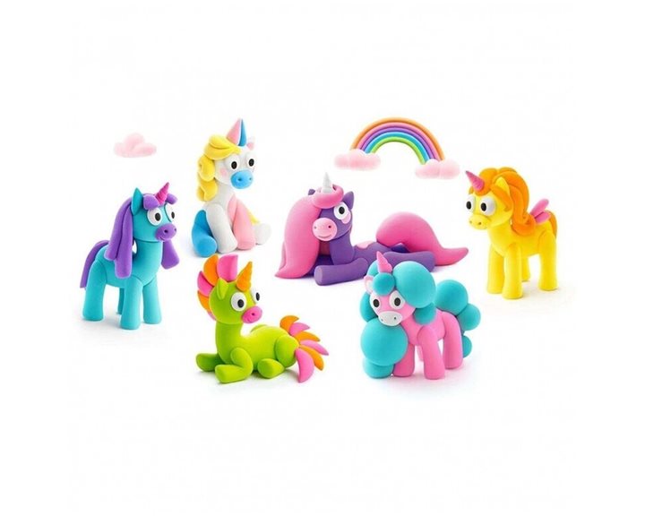 Κατασκευές Με Πηλό Hey Clay Rainbow Unicorns 3+ 440077