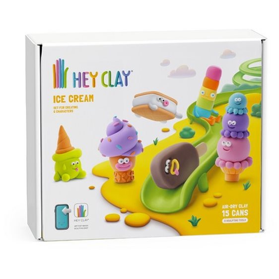 Κατασκευές Με Πηλό Hey Clay Nice Ice Cream  3+ 440078