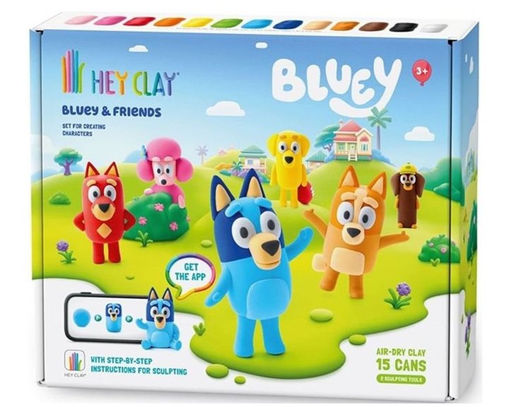 Κατασκευές Με Πηλό Hey Clay Bluey & Friends   3+ 440080