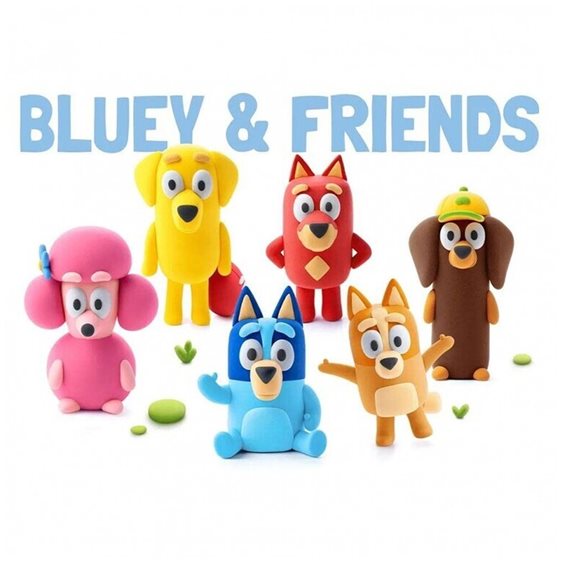 Κατασκευές Με Πηλό Hey Clay Bluey & Friends   3+ 440080
