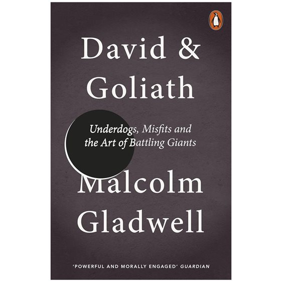 PENGUIN ORANGE SPINES : DAVID   GOLIATH: UNDERDOGS, MISFITS AND THE ART OF BATTLING GIANTS PB A