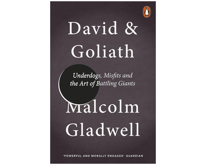 PENGUIN ORANGE SPINES : DAVID   GOLIATH: UNDERDOGS, MISFITS AND THE ART OF BATTLING GIANTS PB A