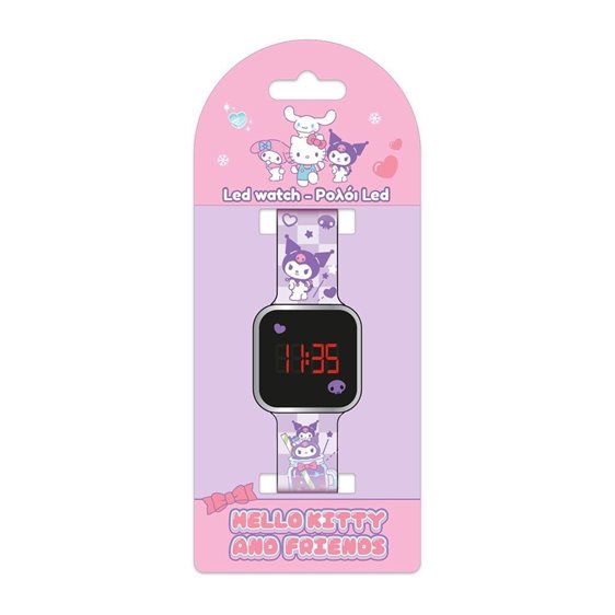 Ρολόι Χειρός LED Kuromi 000490230