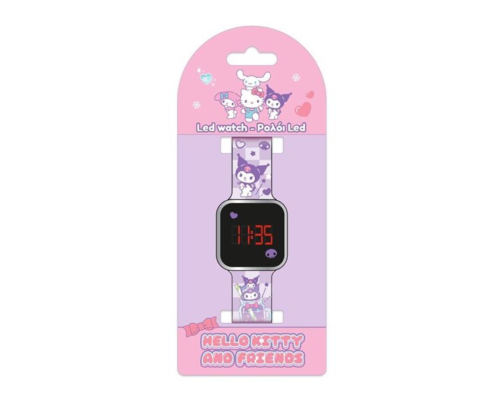 Ρολόι Χειρός LED Kuromi 000490230