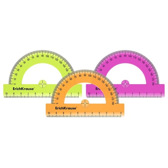 Μοιρογνωμόνιο ErichKrause Neon 180/10cm 53017