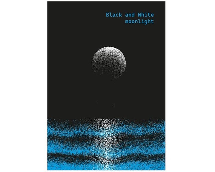 Τετράδιο Σπιράλ Black and White Α4 4Θ 120φ Moonlight