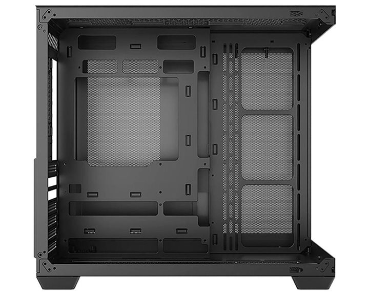 SUPERCASE PC CHASSIS HA30A CASE, MIDI TOWER ATX, ARGB LIGHTING, BLACK, W/O PSU, Side: 3x120mm ARGB Fan, Rear: 1x 120mm ARGB Fan, 2YW.