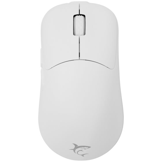 WHITE SHARK GAMING MOUSE CORDLESS OPTICAL AERO WGM-5015 5000DPI-10000DPI VIA SOFTWARE WHITE