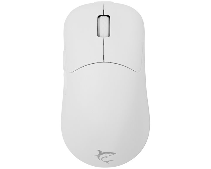 WHITE SHARK GAMING MOUSE CORDLESS OPTICAL AERO WGM-5015 5000DPI-10000DPI VIA SOFTWARE WHITE