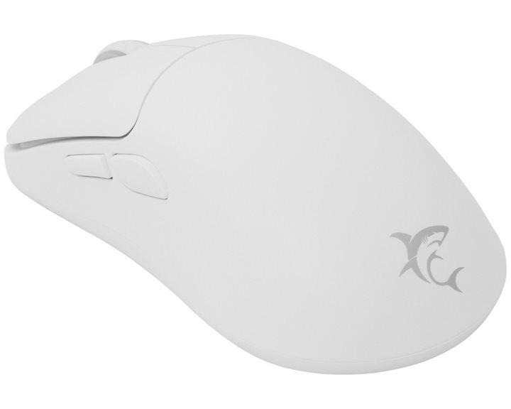 WHITE SHARK GAMING MOUSE CORDLESS OPTICAL AERO WGM-5015 5000DPI-10000DPI VIA SOFTWARE WHITE